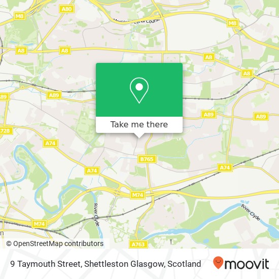 9 Taymouth Street, Shettleston Glasgow map