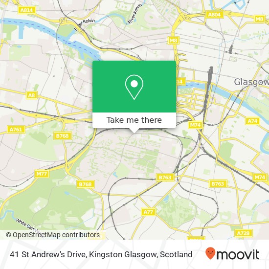 41 St Andrew's Drive, Kingston Glasgow map