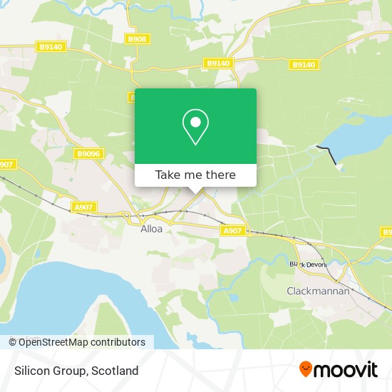 Silicon Group map