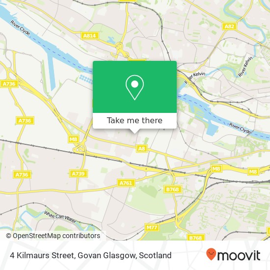 4 Kilmaurs Street, Govan Glasgow map