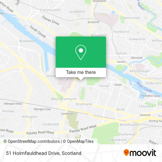 51 Holmfauldhead Drive map