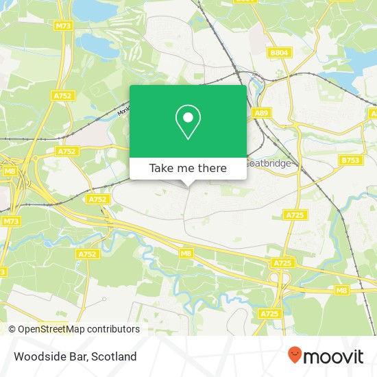 Woodside Bar map