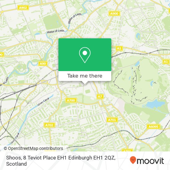Shoos, 8 Teviot Place EH1 Edinburgh EH1 2QZ map