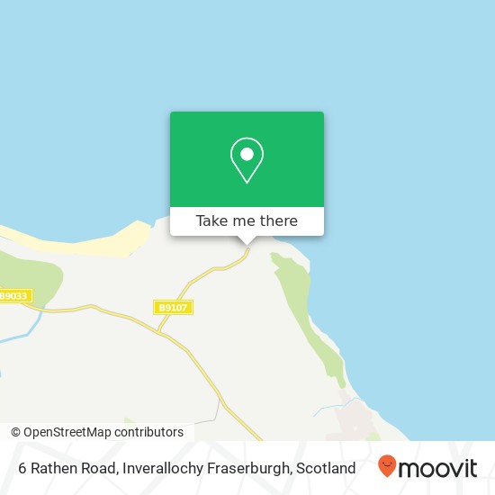 6 Rathen Road, Inverallochy Fraserburgh map