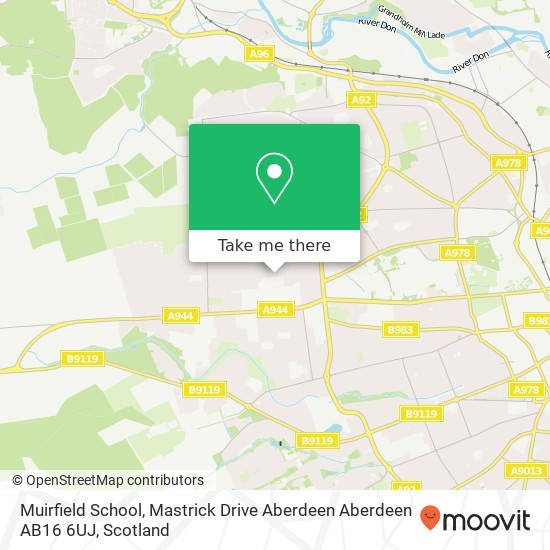 Muirfield School, Mastrick Drive Aberdeen Aberdeen AB16 6UJ map