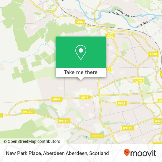 New Park Place, Aberdeen Aberdeen map