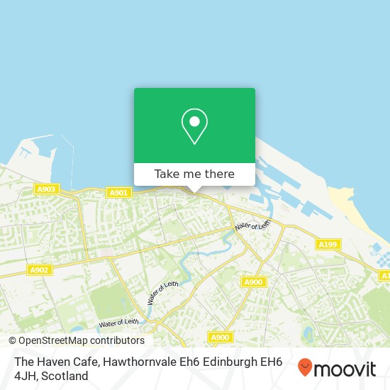 The Haven Cafe, Hawthornvale Eh6 Edinburgh EH6 4JH map