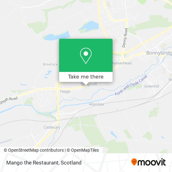 Mango the Restaurant map
