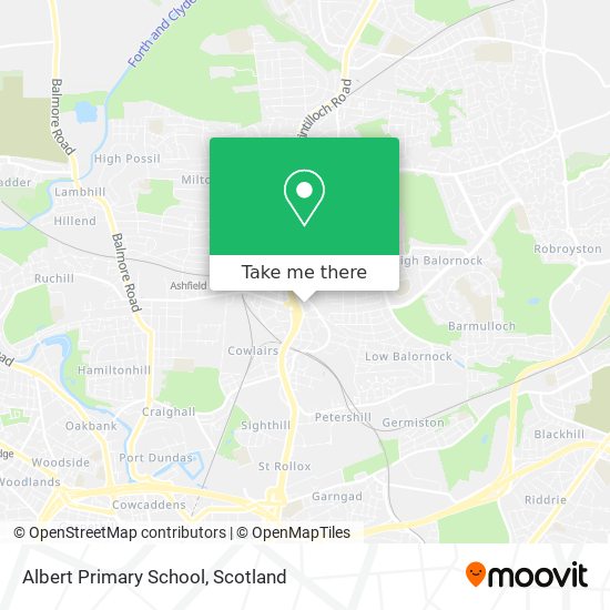 Albert Primary School map