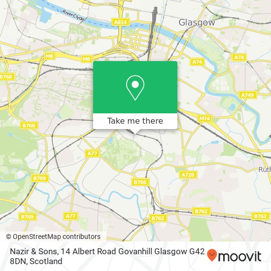 Nazir & Sons, 14 Albert Road Govanhill Glasgow G42 8DN map