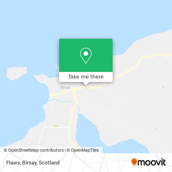 Flaws, Birsay map