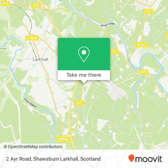 2 Ayr Road, Shawsburn Larkhall map