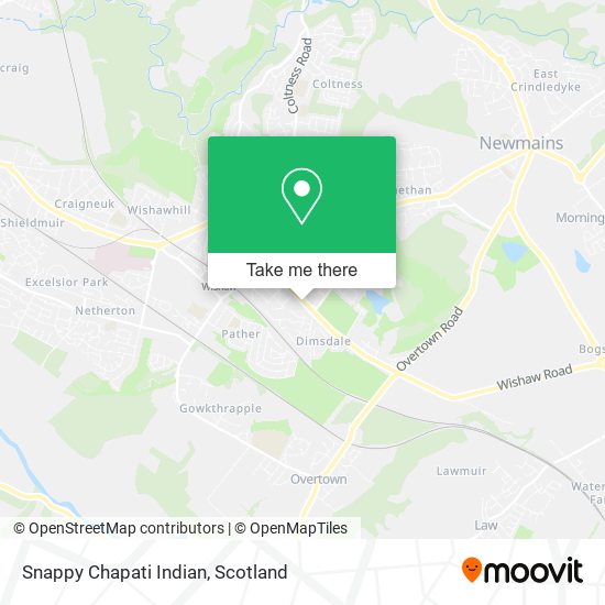 Snappy Chapati Indian map