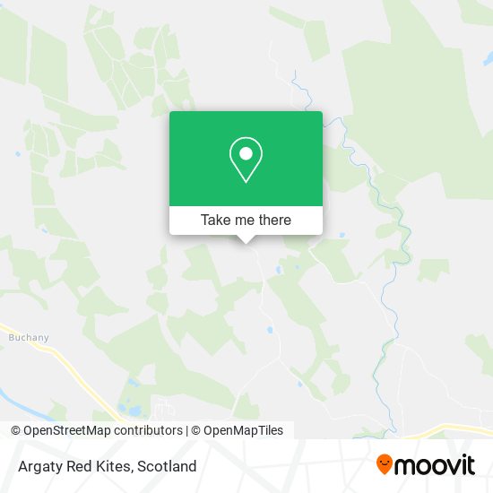 Argaty Red Kites map
