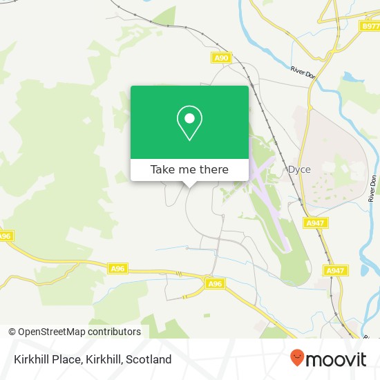 Kirkhill Place, Kirkhill map