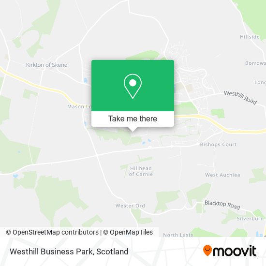 Westhill Business Park map