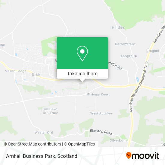 Arnhall Business Park map