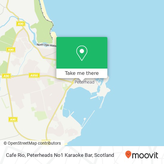 Cafe Rio, Peterheads No1 Karaoke Bar map