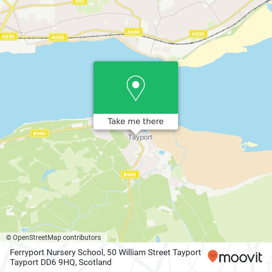 Ferryport Nursery School, 50 William Street Tayport Tayport DD6 9HQ map