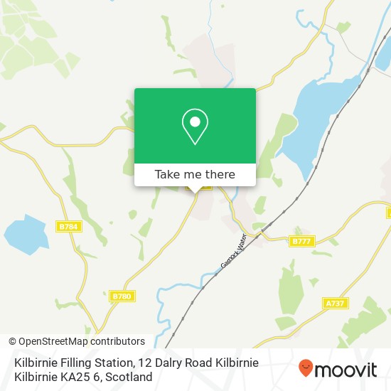 Kilbirnie Filling Station, 12 Dalry Road Kilbirnie Kilbirnie KA25 6 map
