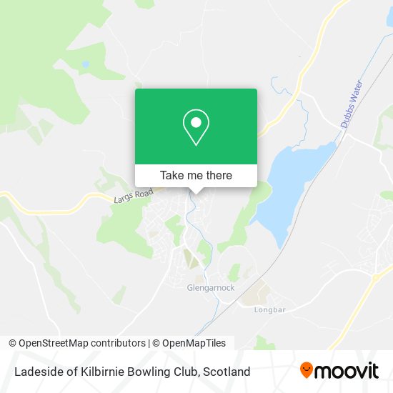 Ladeside of Kilbirnie Bowling Club map