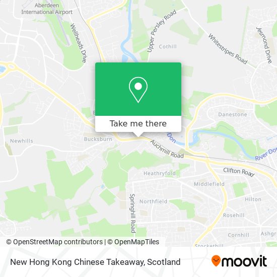 New Hong Kong Chinese Takeaway map