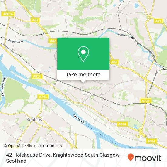 42 Holehouse Drive, Knightswood South Glasgow map
