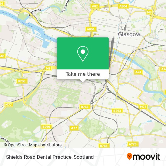 Shields Road Dental Practice map