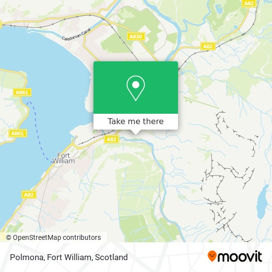 Polmona, Fort William map