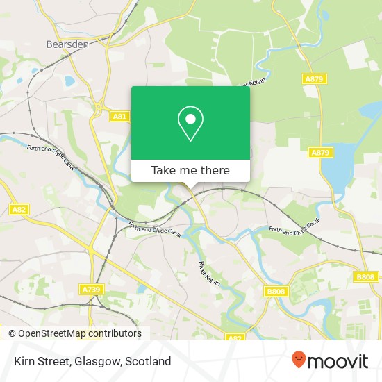 Kirn Street, Glasgow map