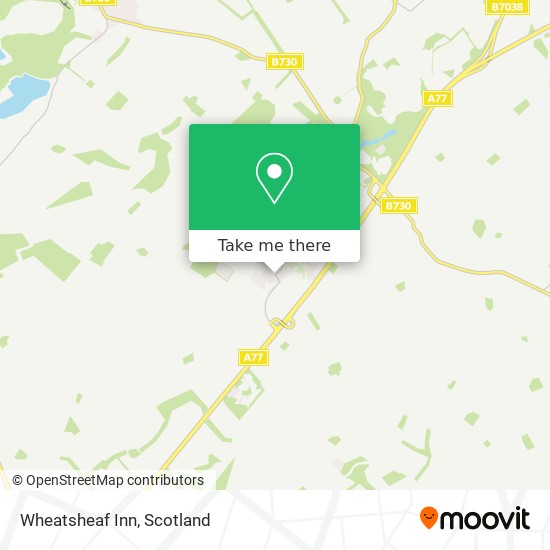 Wheatsheaf Inn map