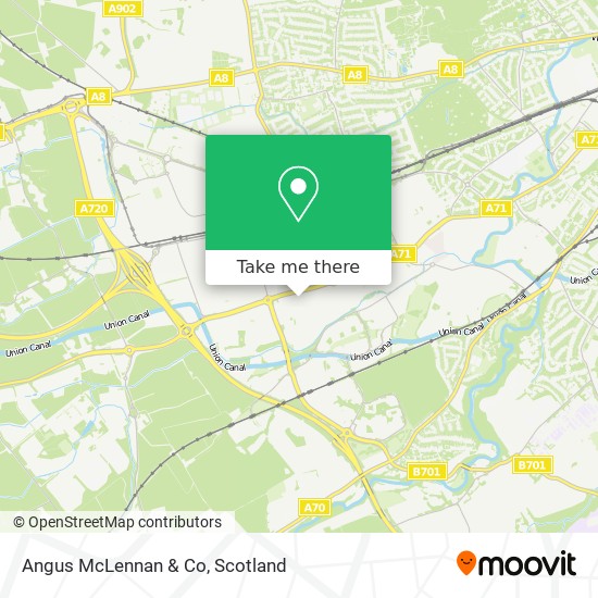 Angus McLennan & Co map