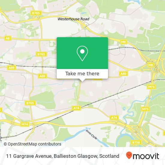 11 Gargrave Avenue, Ballieston Glasgow map