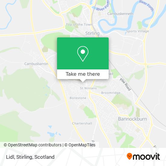 Lidl, Stirling map