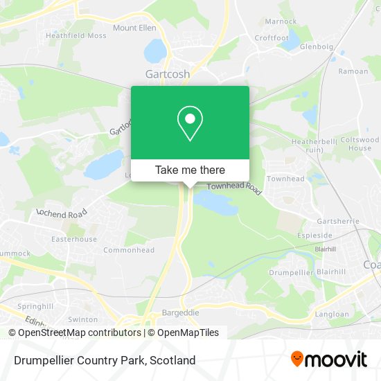 Drumpellier Country Park map