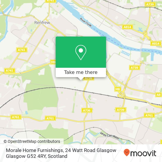 Morale Home Furnishings, 24 Watt Road Glasgow Glasgow G52 4RY map