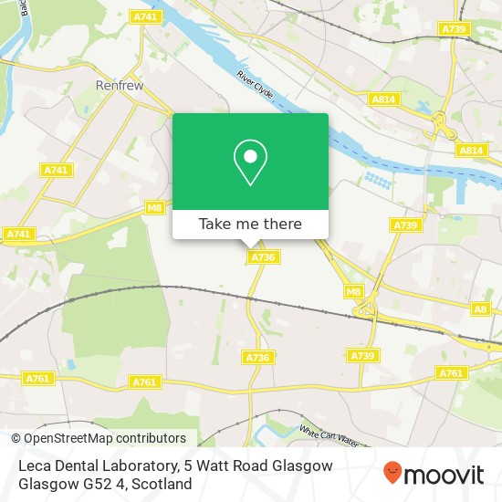 Leca Dental Laboratory, 5 Watt Road Glasgow Glasgow G52 4 map