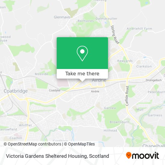 Victoria Gardens Sheltered Housing map