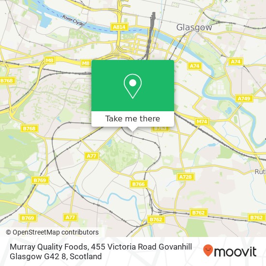 Murray Quality Foods, 455 Victoria Road Govanhill Glasgow G42 8 map