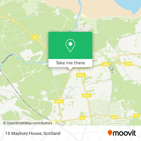 16 Maybury House map