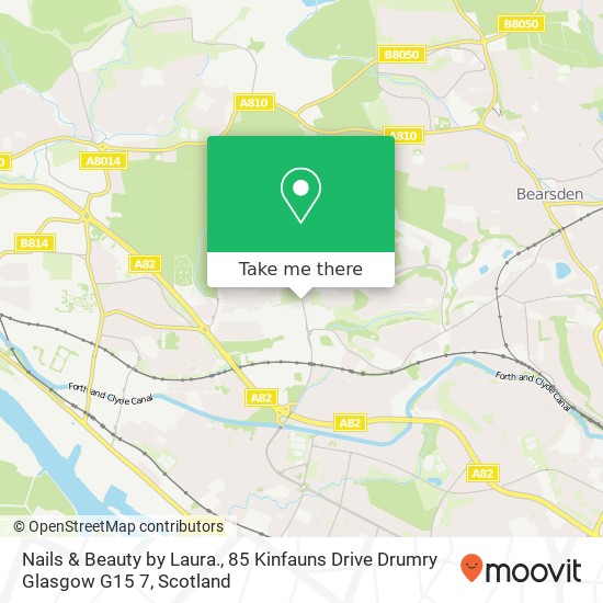 Nails & Beauty by Laura., 85 Kinfauns Drive Drumry Glasgow G15 7 map