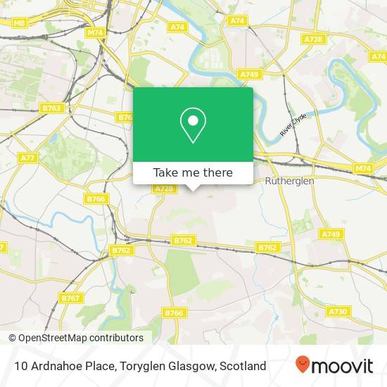 10 Ardnahoe Place, Toryglen Glasgow map