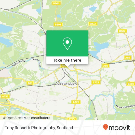 Tony Rossetti Photography map