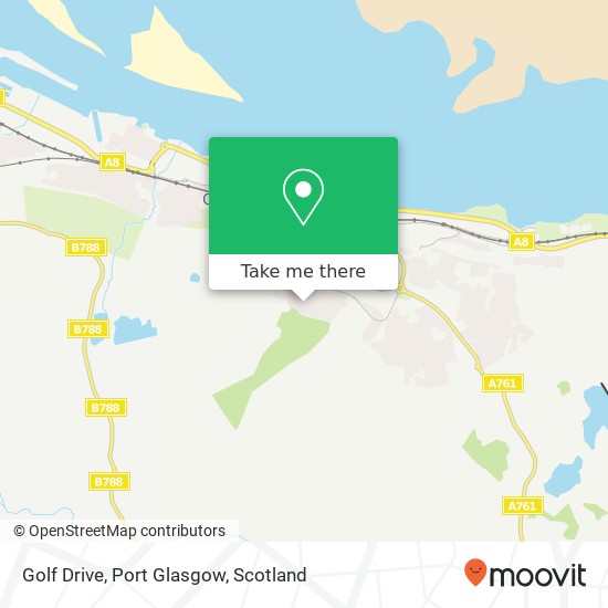 Golf Drive, Port Glasgow map