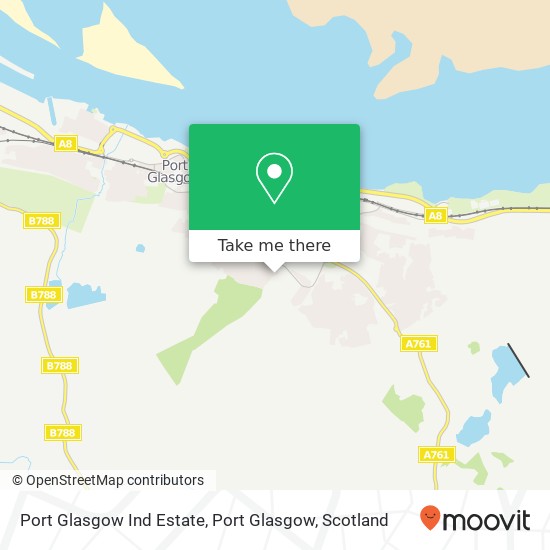 Port Glasgow Ind Estate, Port Glasgow map