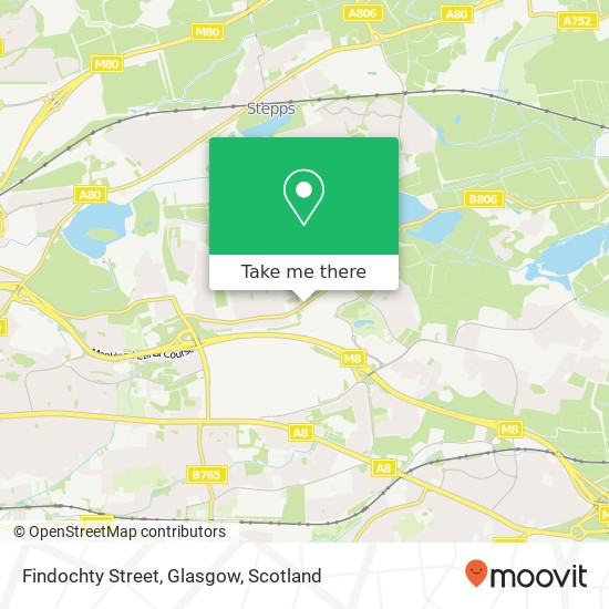 Findochty Street, Glasgow map