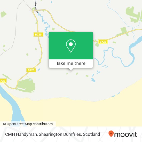CMH Handyman, Shearington Dumfries map
