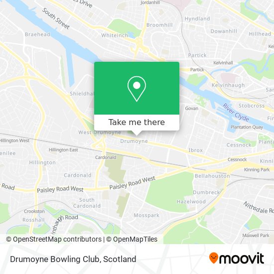 Drumoyne Bowling Club map