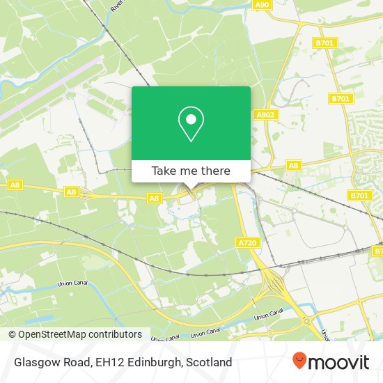 Glasgow Road, EH12 Edinburgh map