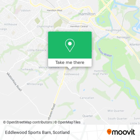 Eddlewood Sports Barn map